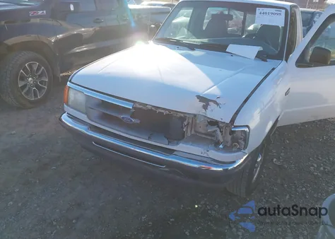 1997 Ford Ranger Splash/Xl/Xlt from USA, damaged, VIN 1FTCR10A3VUD49591